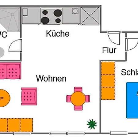 Huetigendachs, Fw 4 Apartamento